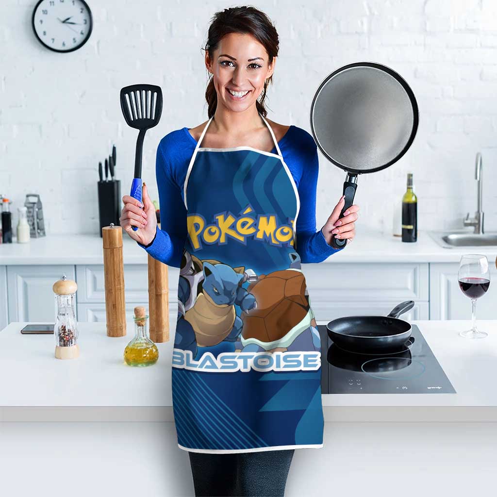 Blastoise Poké Apron Tech Armor Anime Wave Style