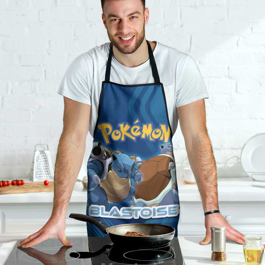 Blastoise Poké Apron Tech Armor Anime Wave Style