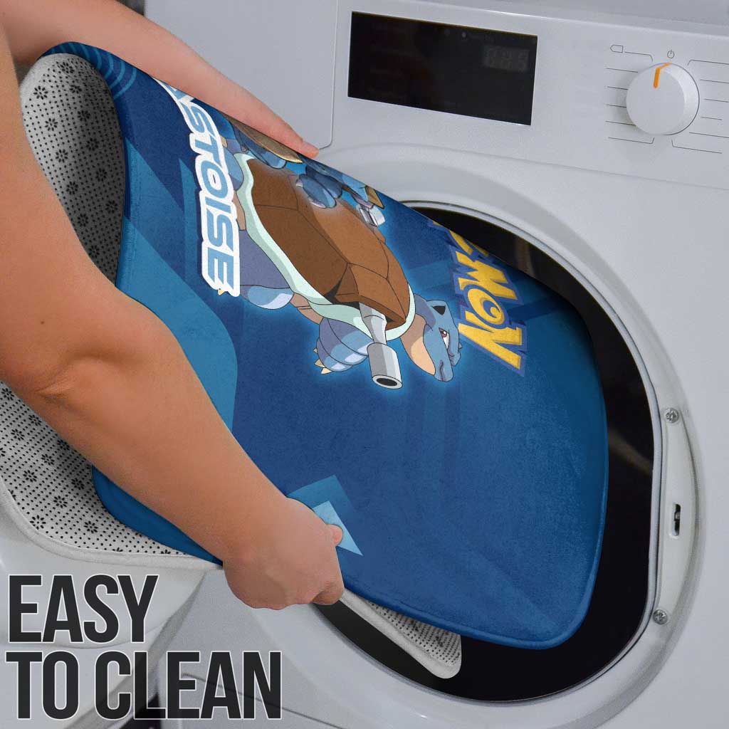 Blastoise Poké Bathroom Set Tech Armor Anime Wave Style