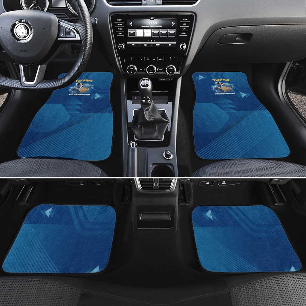 Blastoise Poké Car Mats Tech Armor Anime Wave Style