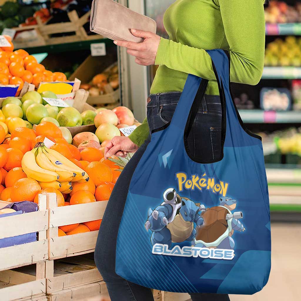 Blastoise Poké Grocery Bag Tech Armor Anime Wave Style