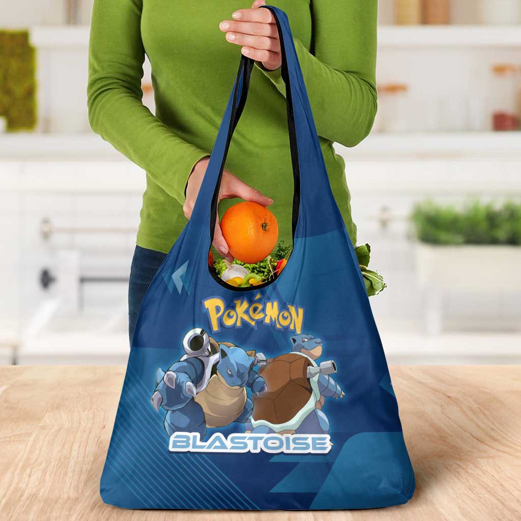Blastoise Poké Grocery Bag Tech Armor Anime Wave Style