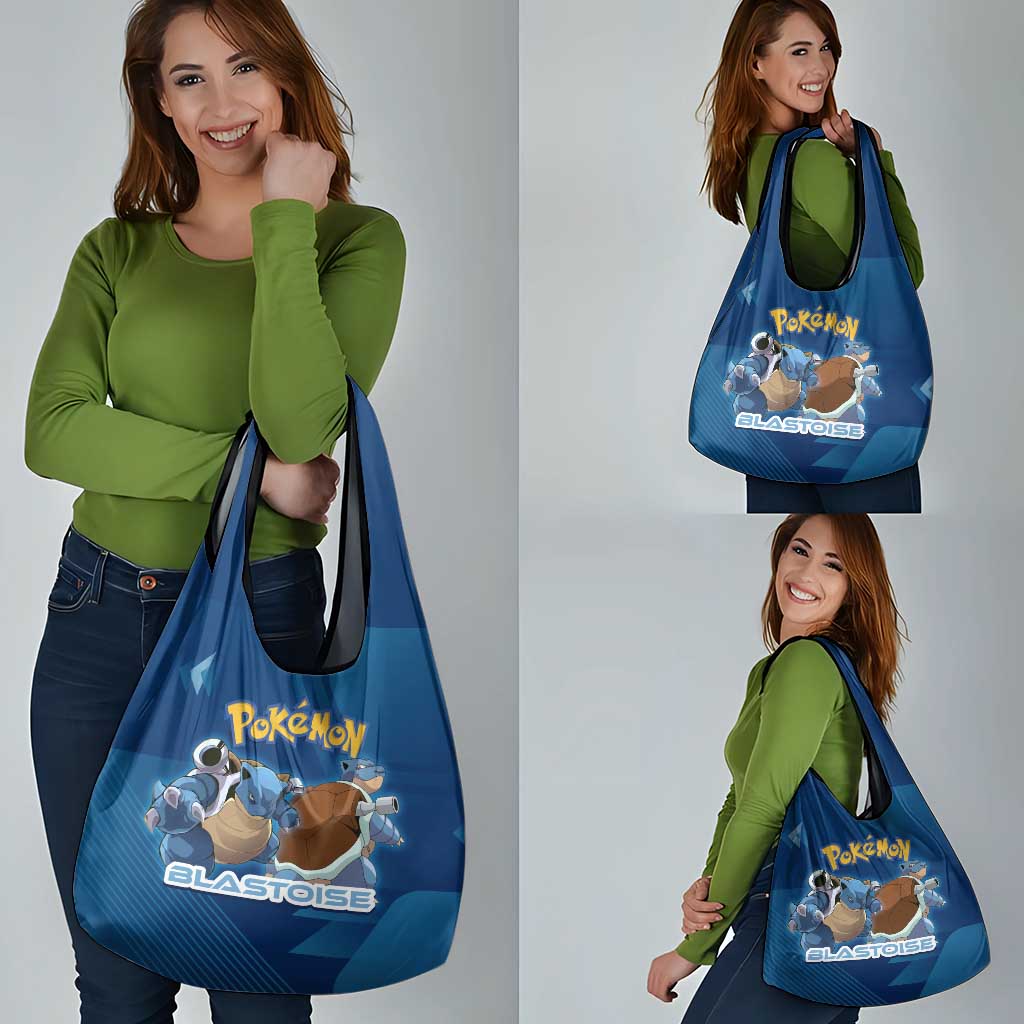 Blastoise Poké Grocery Bag Tech Armor Anime Wave Style