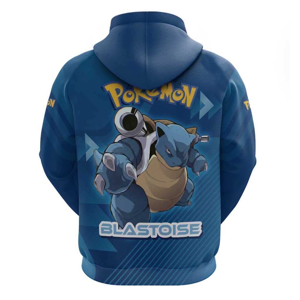 Blastoise Poké Hoodie Tech Armor Anime Wave Style