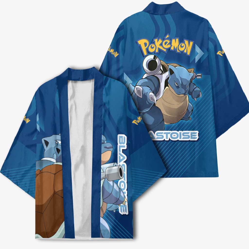 Blastoise Poké Kimono Tech Armor Anime Wave Style