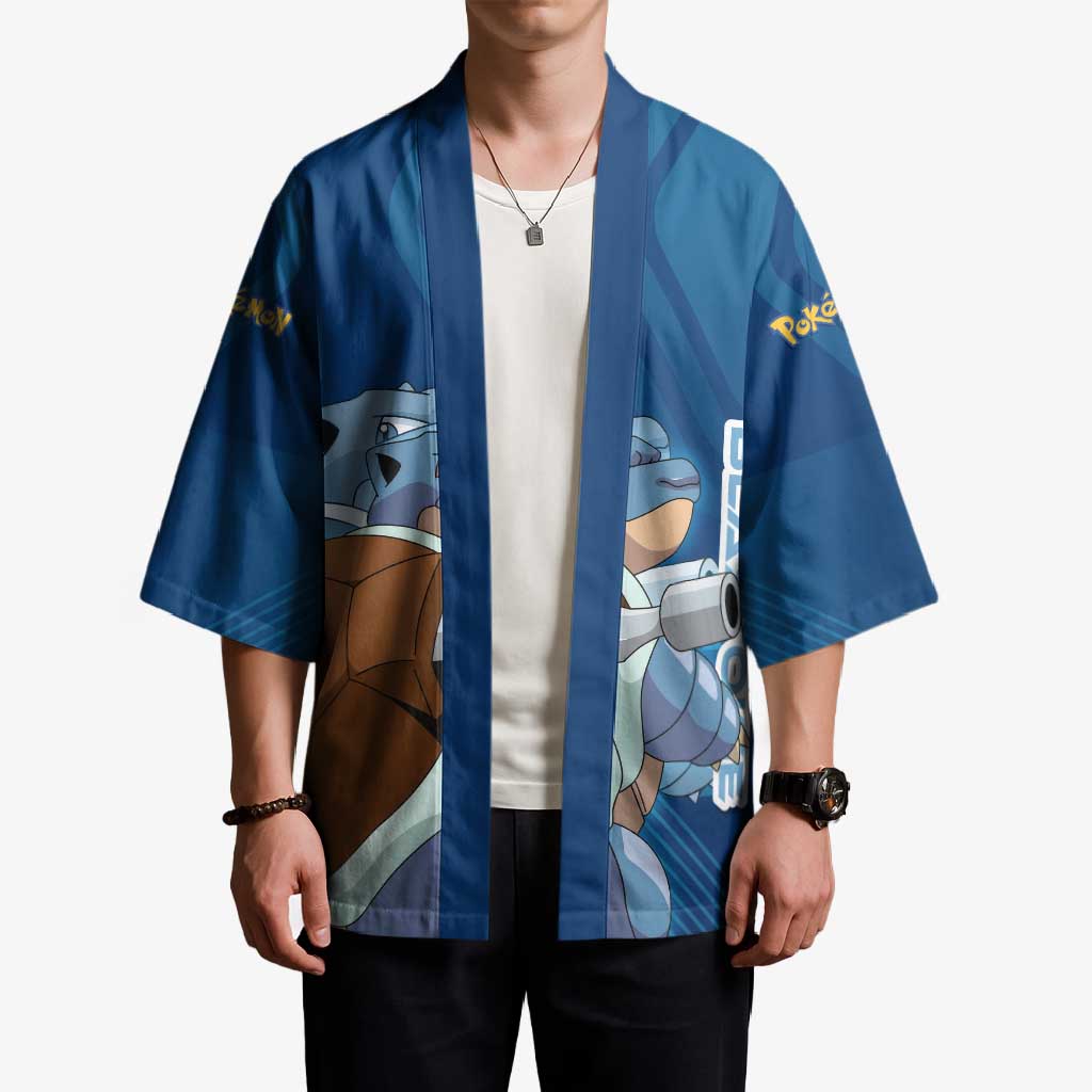 Blastoise Poké Kimono Tech Armor Anime Wave Style