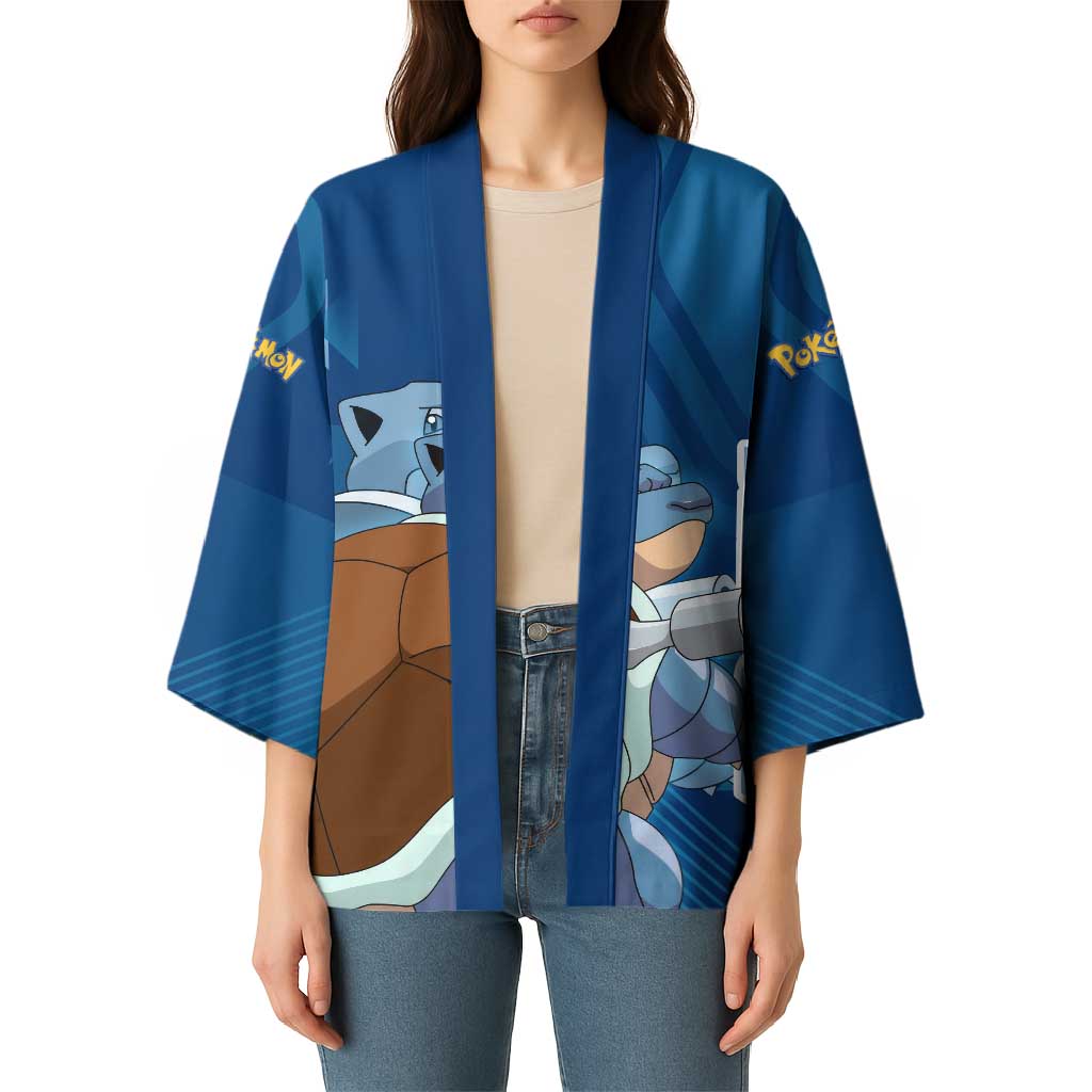 Blastoise Poké Kimono Tech Armor Anime Wave Style