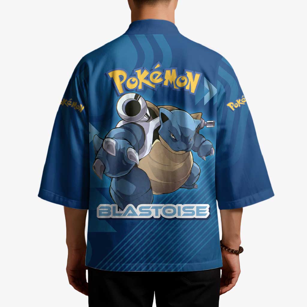 Blastoise Poké Kimono Tech Armor Anime Wave Style