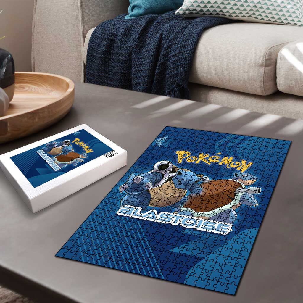 Blastoise Poké Puzzle Tech Armor Anime Wave Style