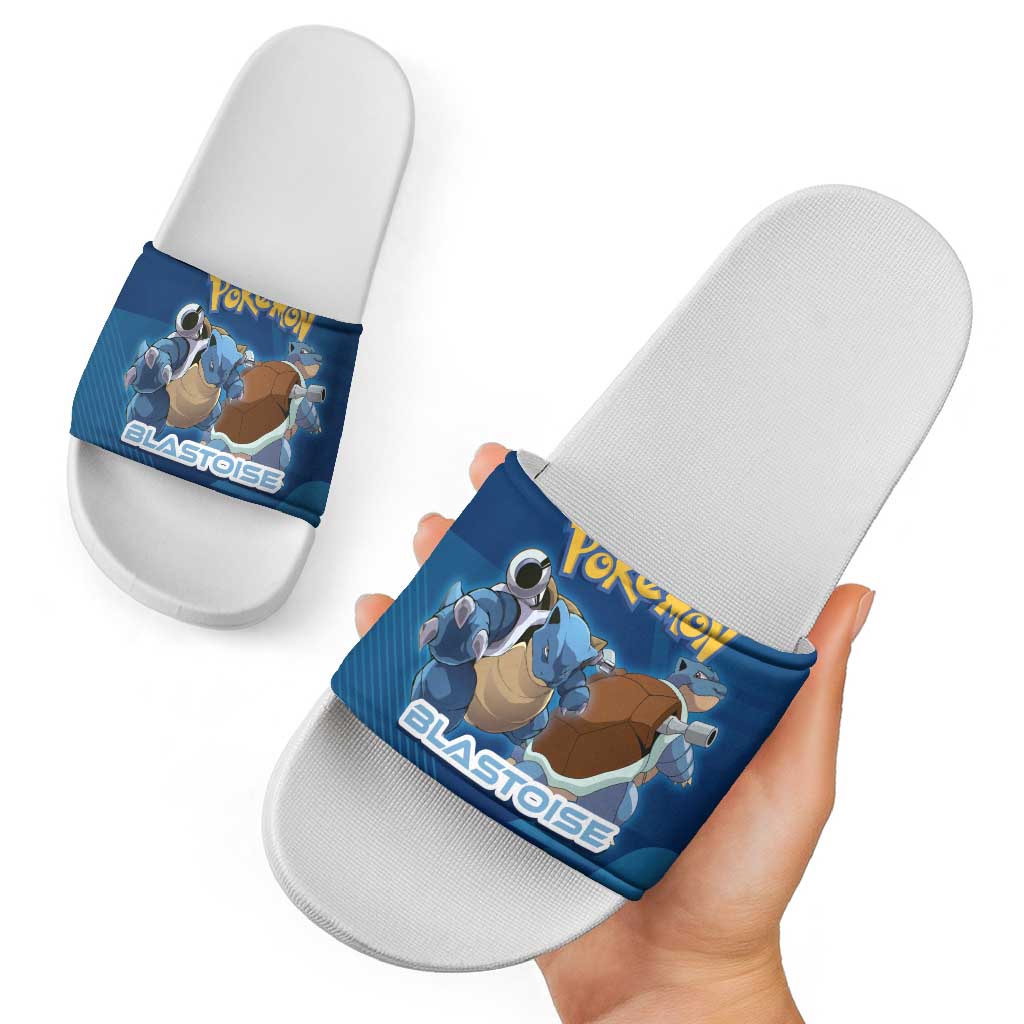 Blastoise Poké Slide Sandals Tech Armor Anime Wave Style