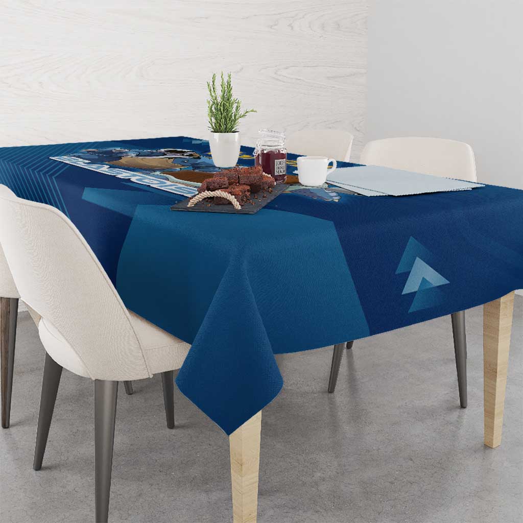 Blastoise Poké Tablecloth Tech Armor Anime Wave Style