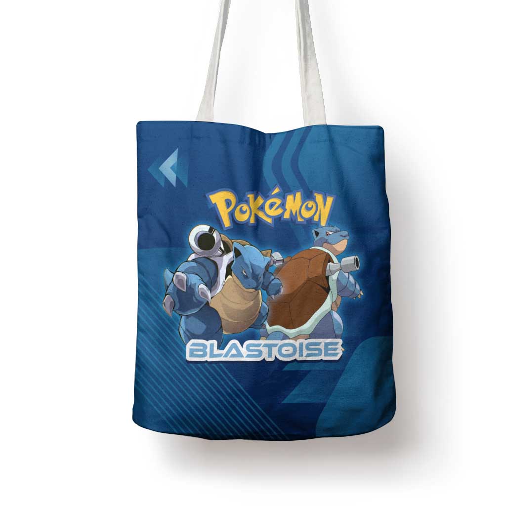 Blastoise Poké Tote Bag Tech Armor Anime Wave Style