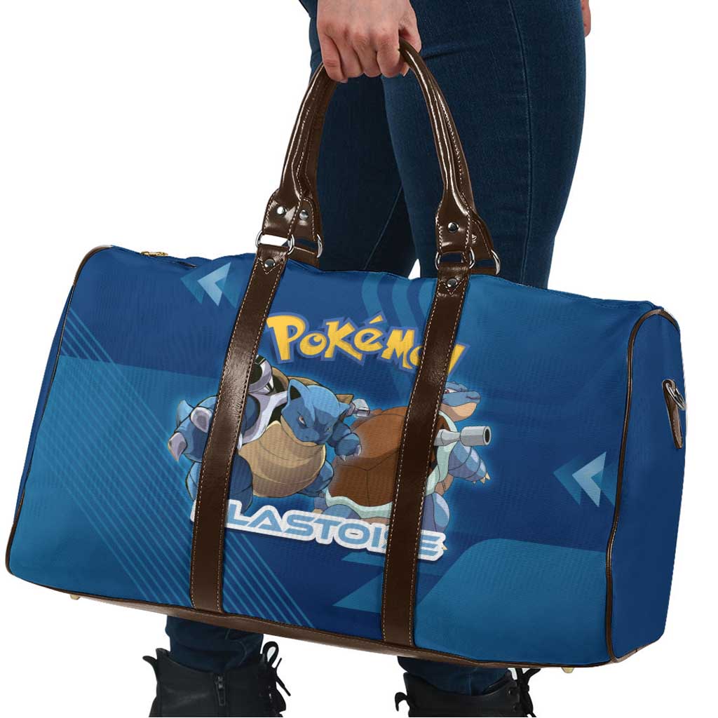 Blastoise Poké Travel Bag Tech Armor Anime Wave Style