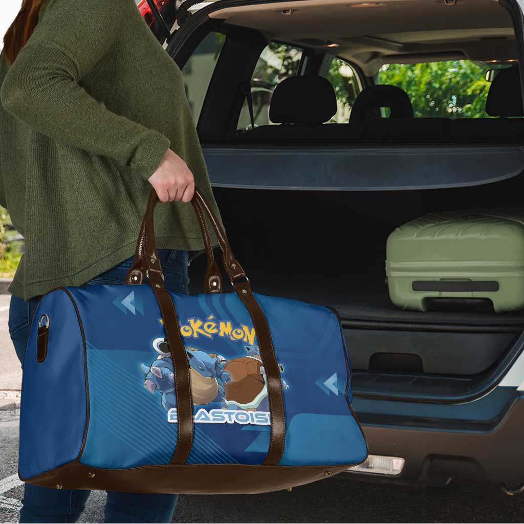 Blastoise Poké Travel Bag Tech Armor Anime Wave Style