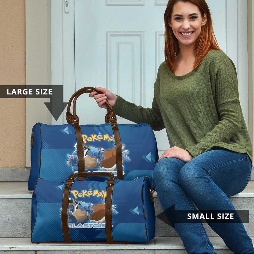 Blastoise Poké Travel Bag Tech Armor Anime Wave Style