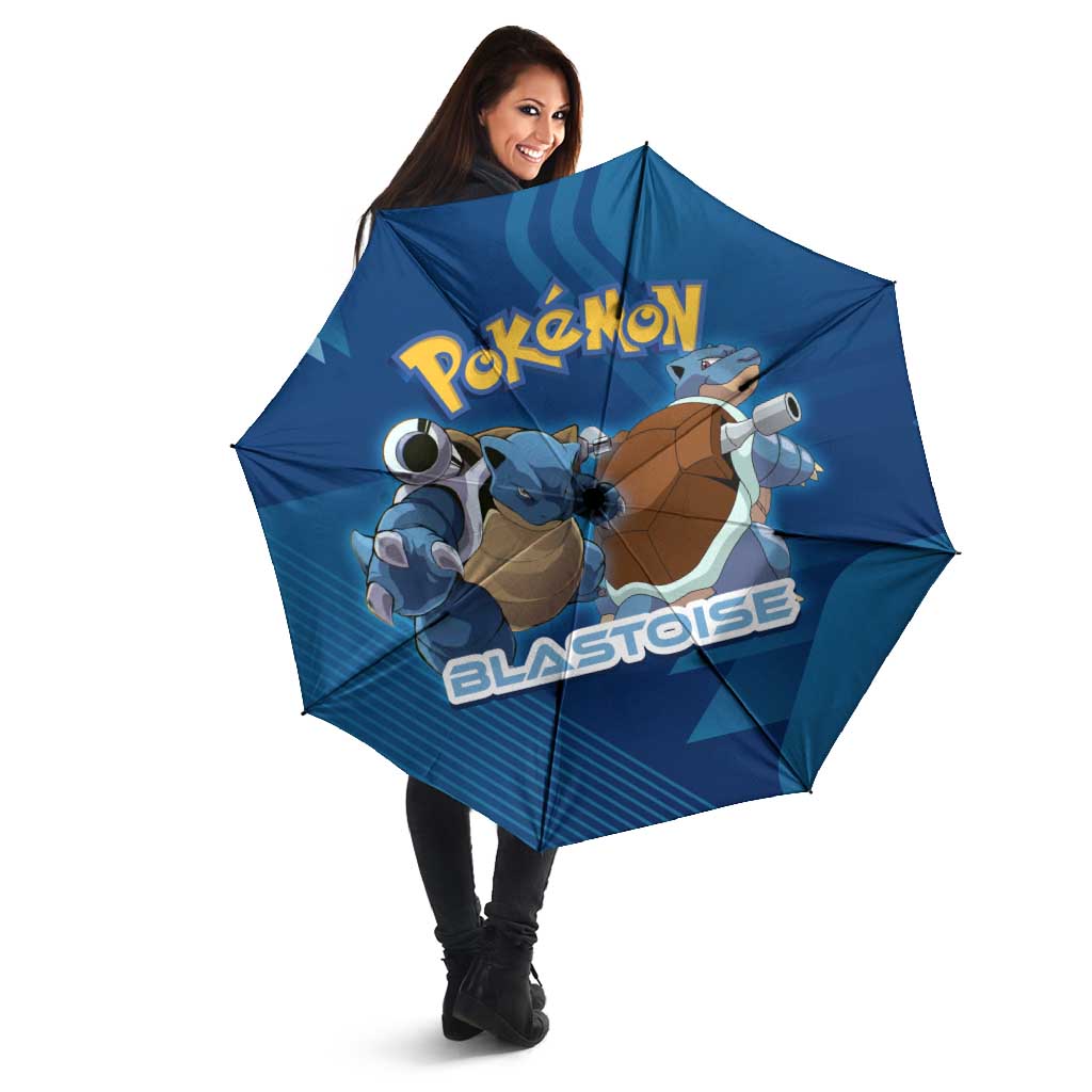 Blastoise Poké Umbrella Tech Armor Anime Wave Style