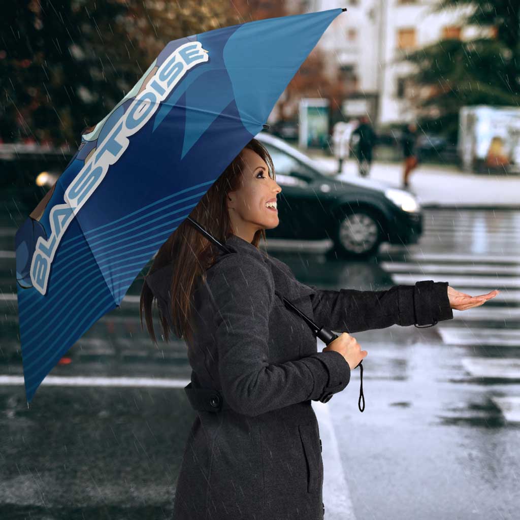 Blastoise Poké Umbrella Tech Armor Anime Wave Style