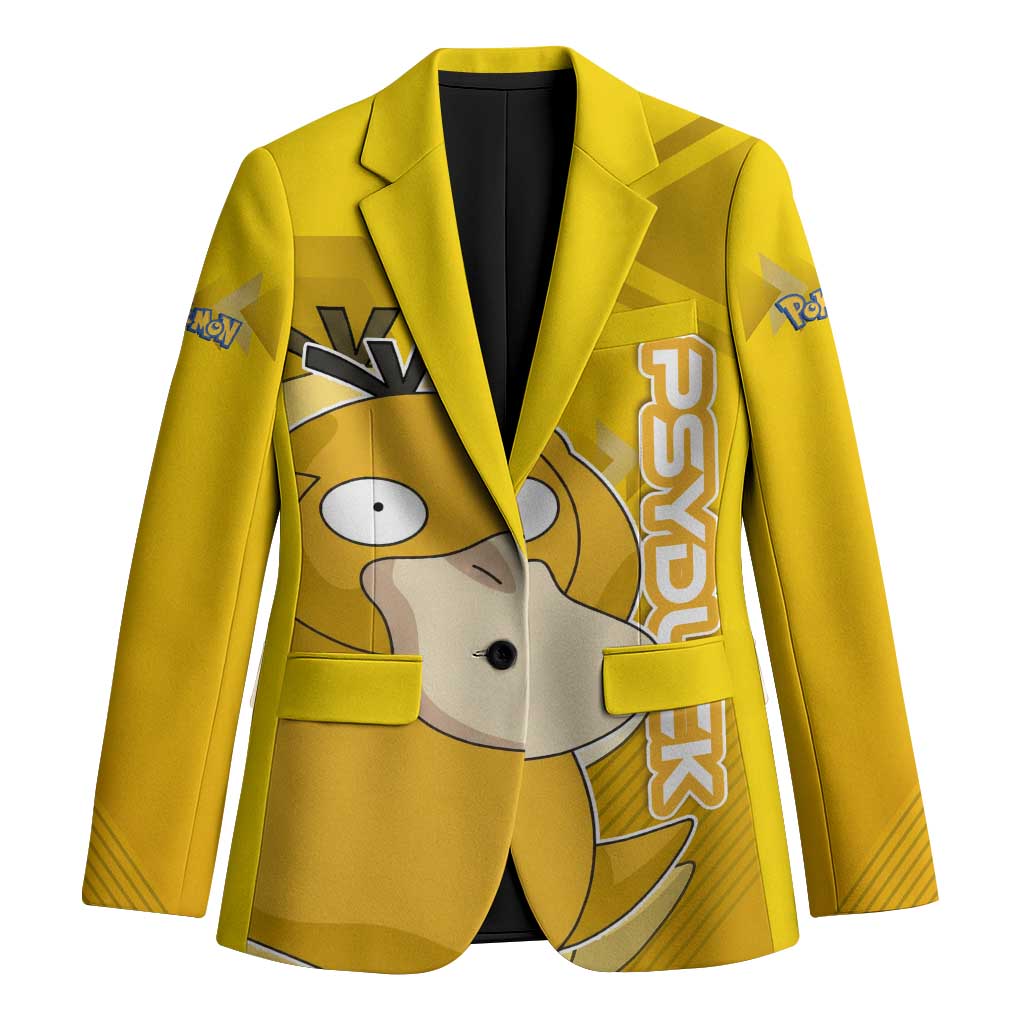 Psyduck Poké Blazer Confused Yellow Cartoon Vector Style