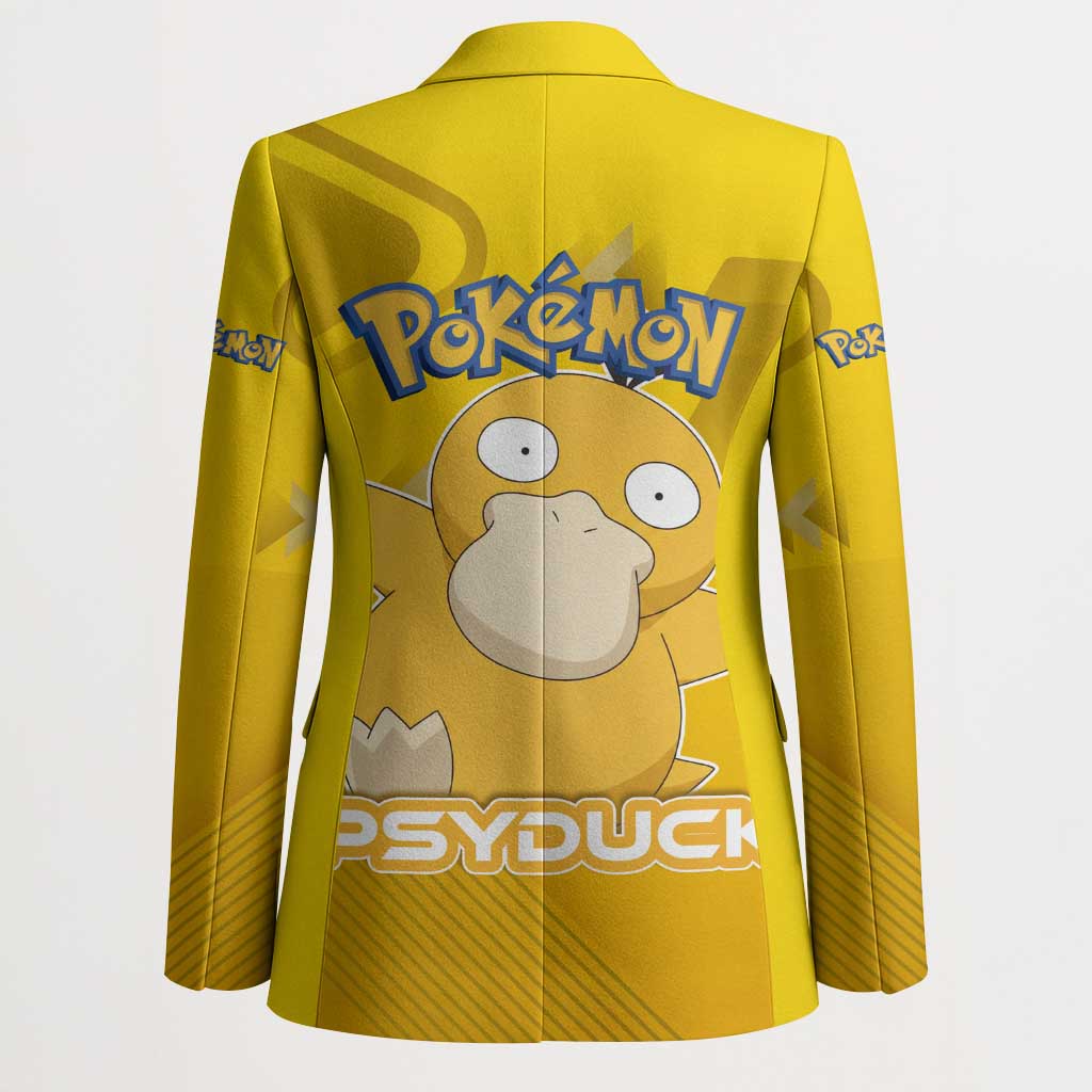 Psyduck Poké Blazer Confused Yellow Cartoon Vector Style