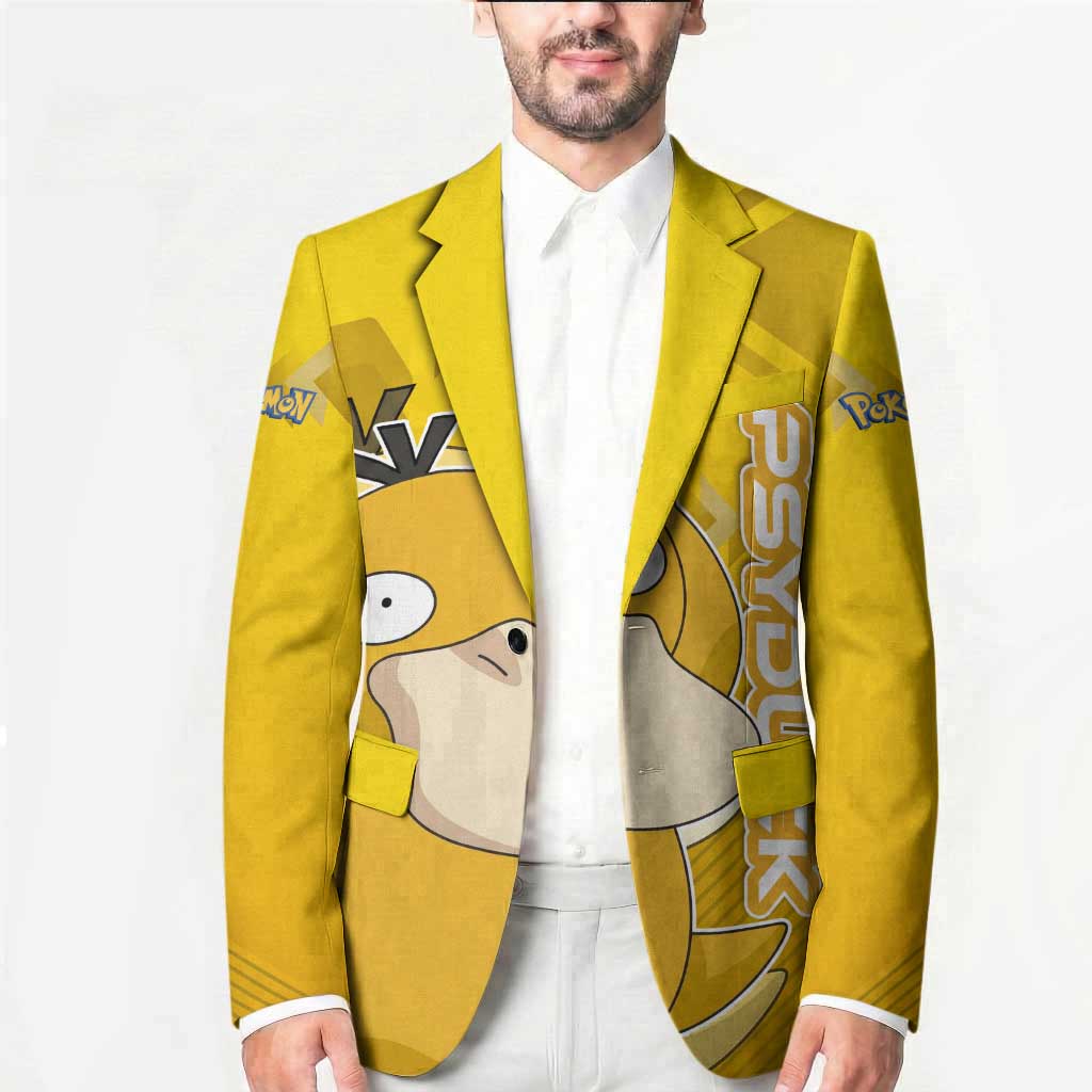 Psyduck Poké Blazer Confused Yellow Cartoon Vector Style