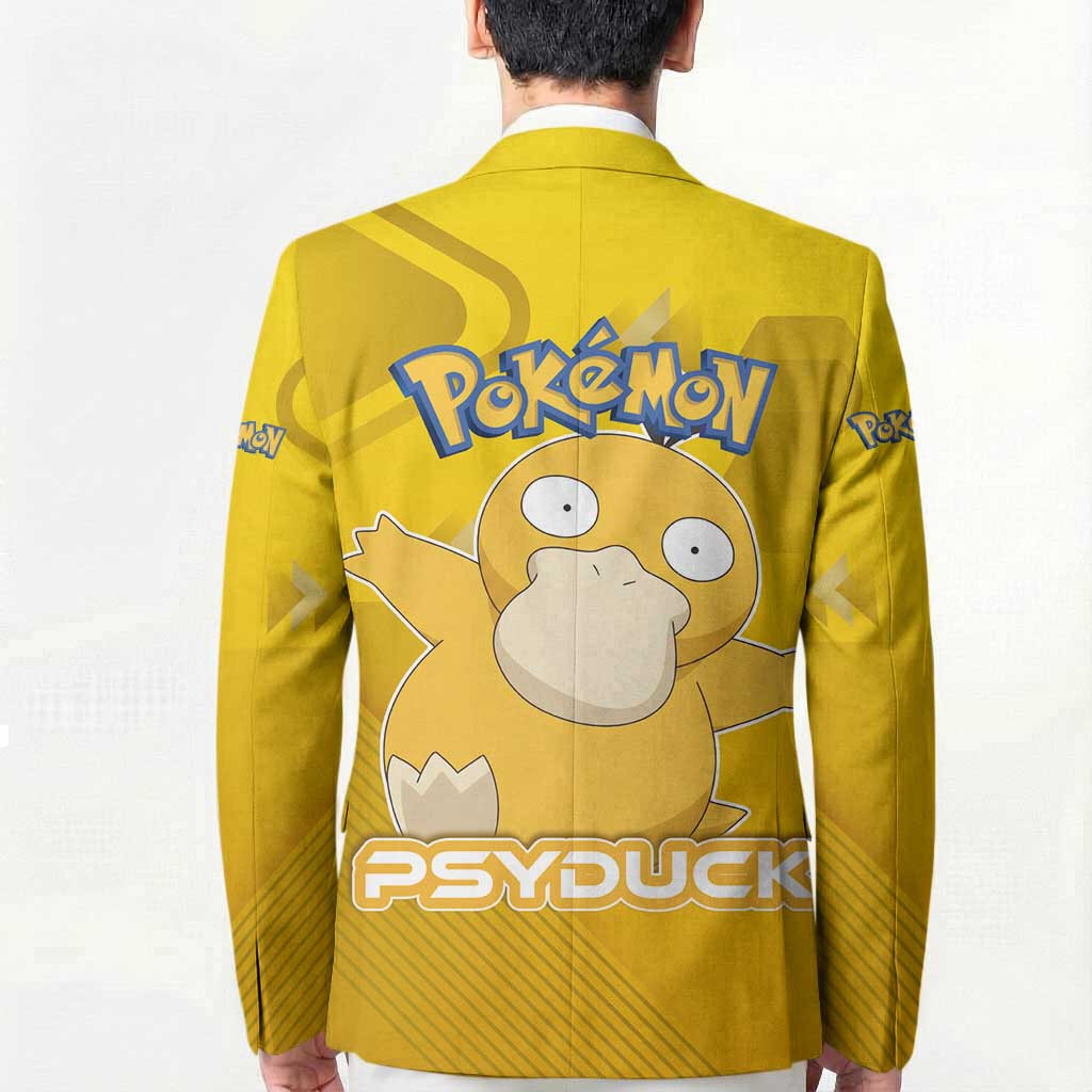 Psyduck Poké Blazer Confused Yellow Cartoon Vector Style