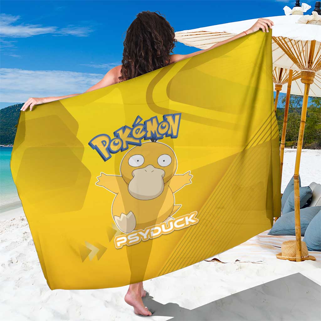 Psyduck Poké Sarong Confused Yellow Cartoon Vector Style