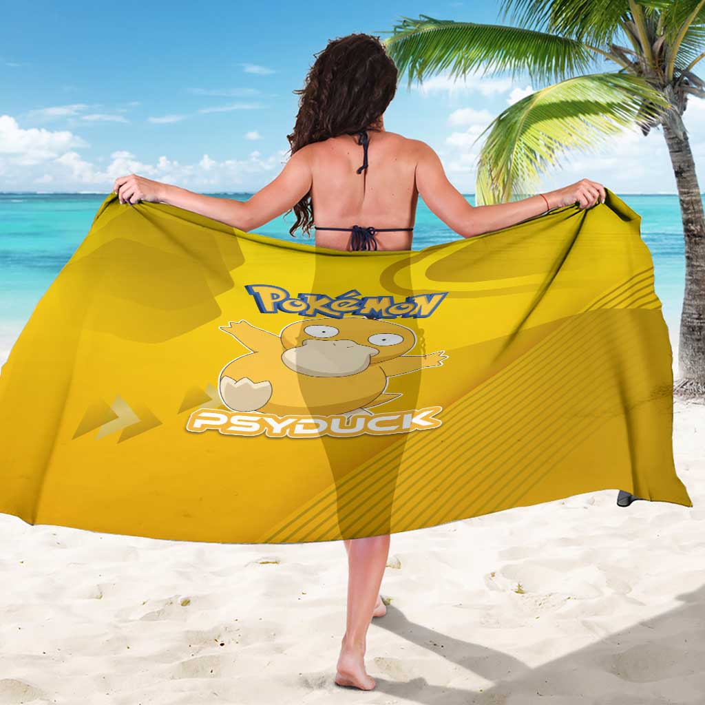 Psyduck Poké Sarong Confused Yellow Cartoon Vector Style