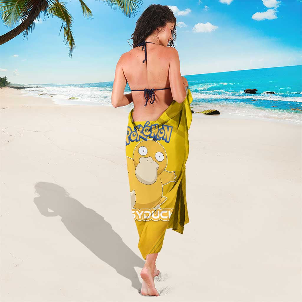 Psyduck Poké Sarong Confused Yellow Cartoon Vector Style