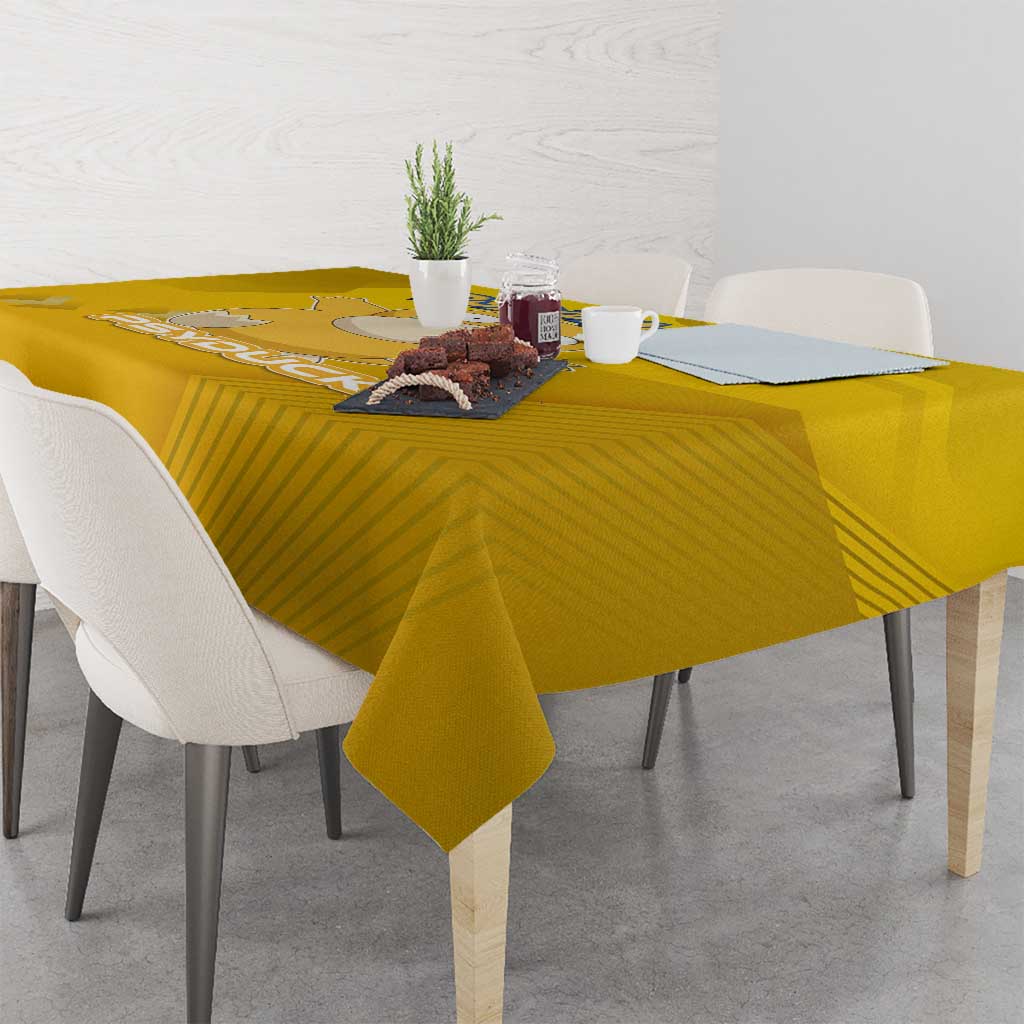 Psyduck Poké Tablecloth Confused Yellow Cartoon Vector Style
