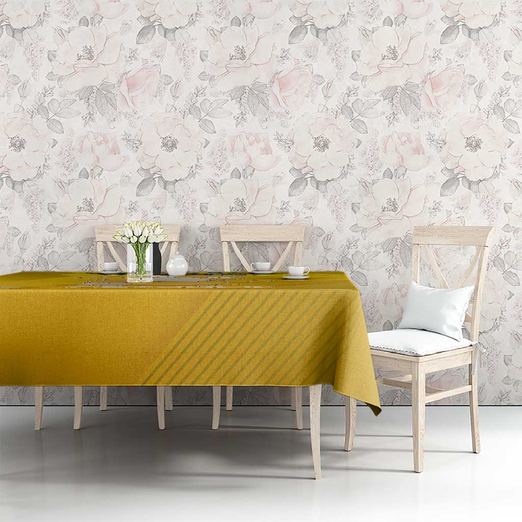 Psyduck Poké Tablecloth Confused Yellow Cartoon Vector Style
