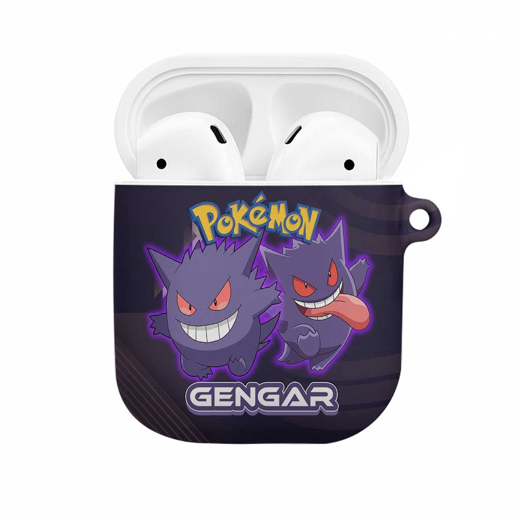 Gengar Poké AirPods Case Neon Shadow Anime Glow Style