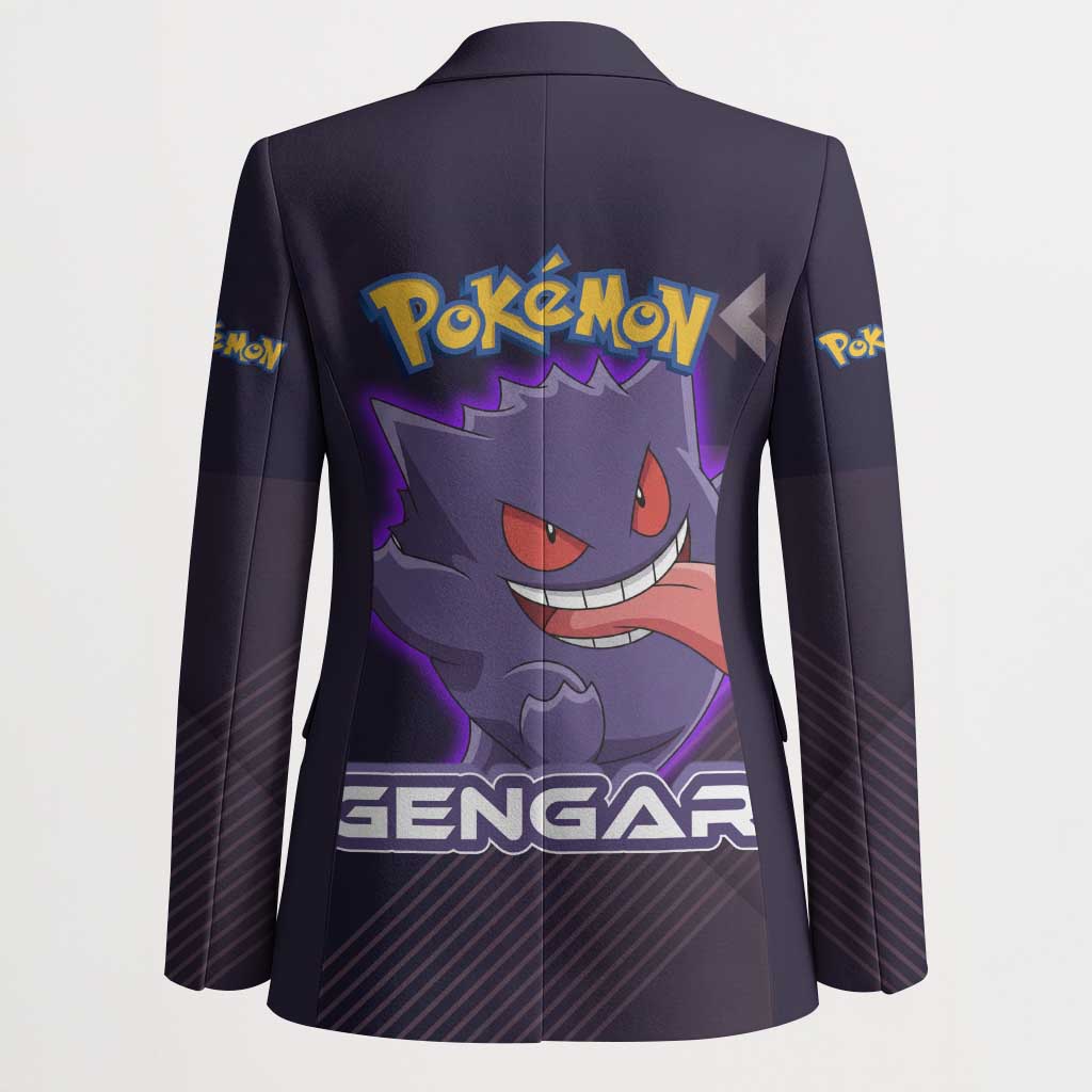 Gengar Poké Blazer Neon Shadow Anime Glow Style