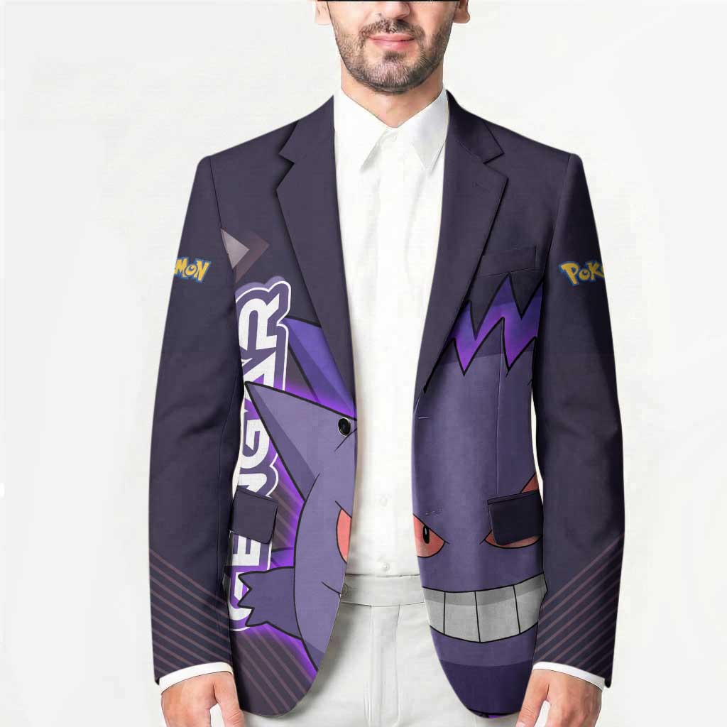 Gengar Poké Blazer Neon Shadow Anime Glow Style