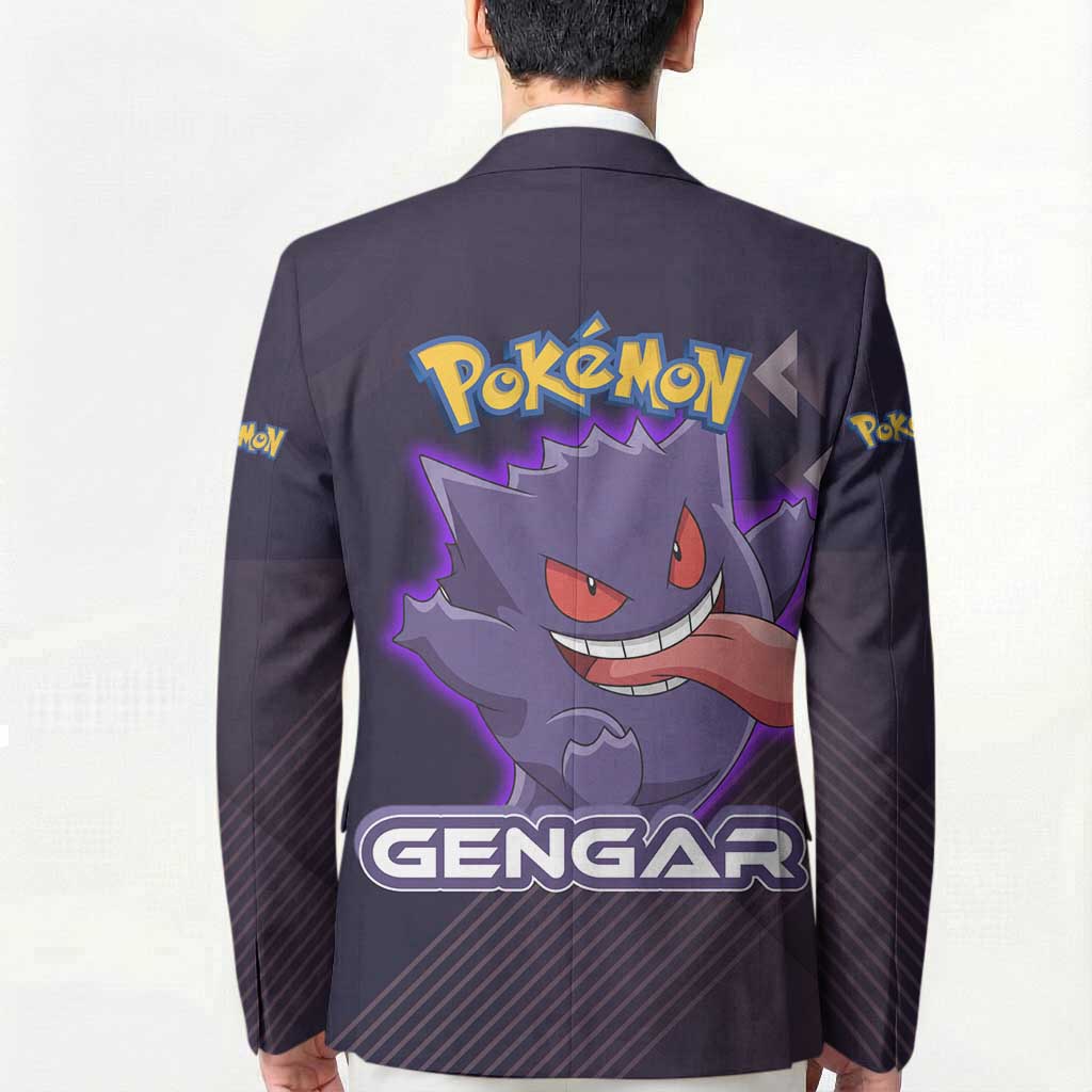 Gengar Poké Blazer Neon Shadow Anime Glow Style
