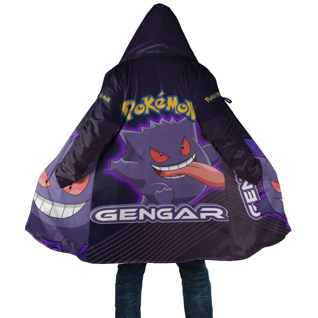 Gengar Poké Cloak Neon Shadow Anime Glow Style