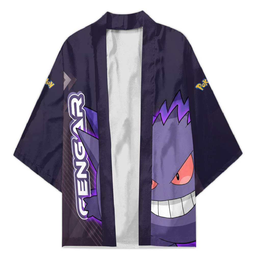 Gengar Poké Kimono Neon Shadow Anime Glow Style