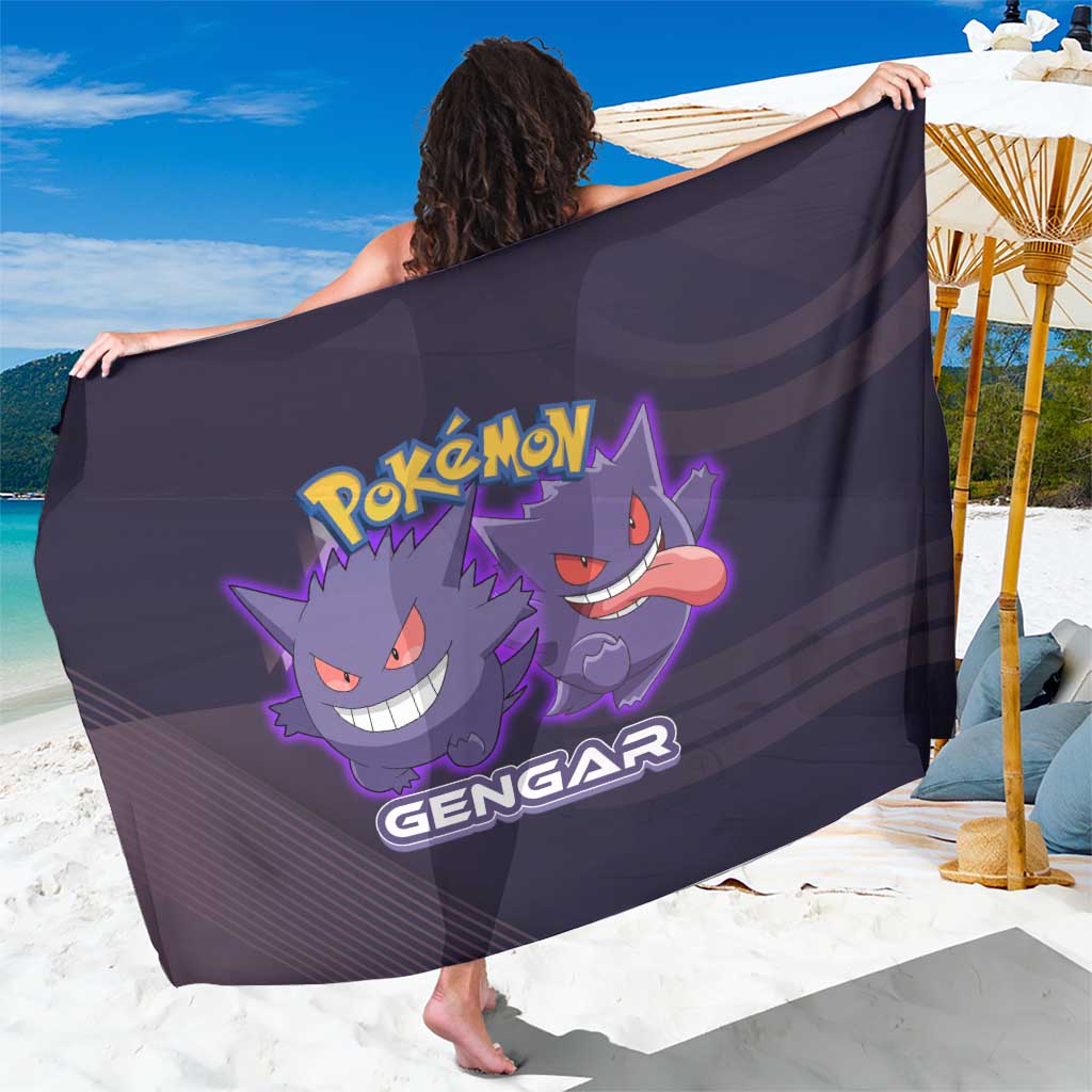 Gengar Poké Sarong Neon Shadow Anime Glow Style