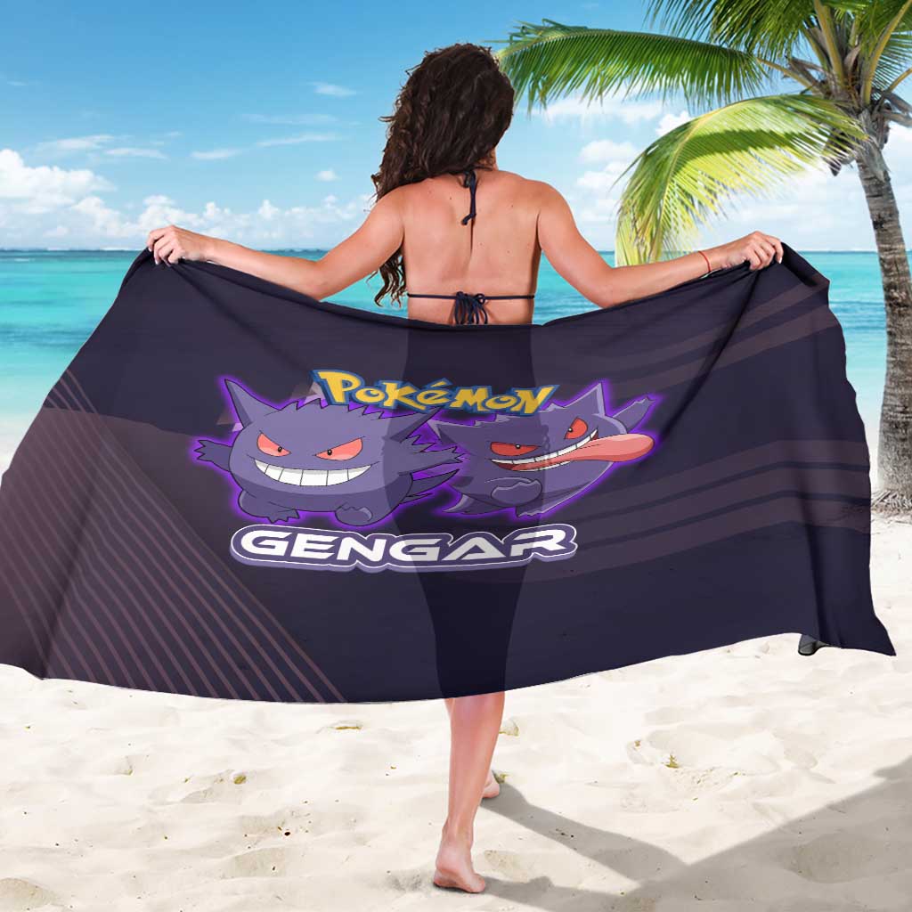 Gengar Poké Sarong Neon Shadow Anime Glow Style