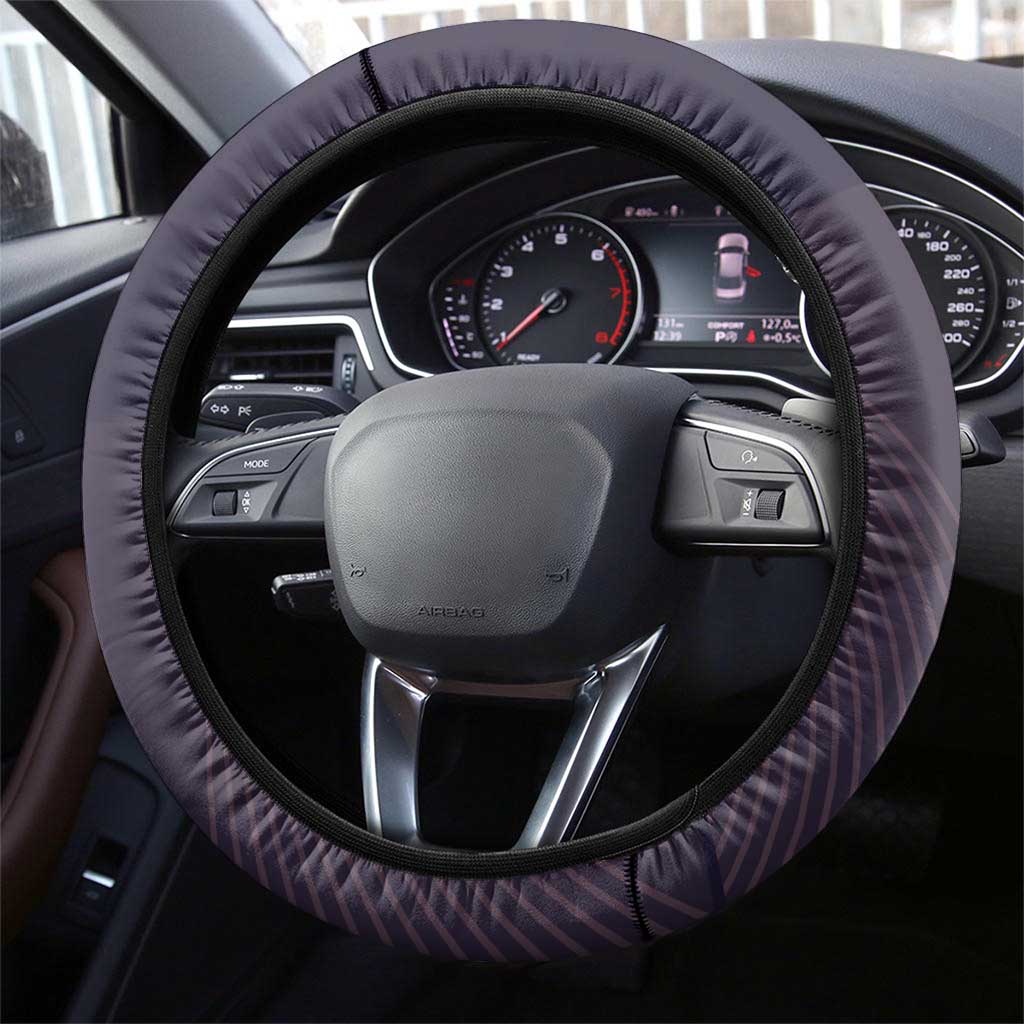 Gengar Poké Steering Wheel Cover Neon Shadow Anime Glow Style