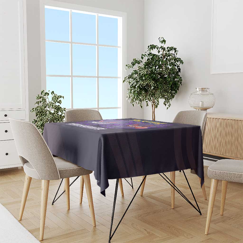 Gengar Poké Tablecloth Neon Shadow Anime Glow Style