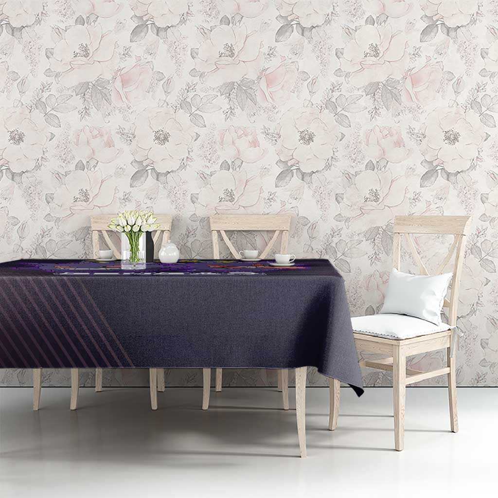 Gengar Poké Tablecloth Neon Shadow Anime Glow Style
