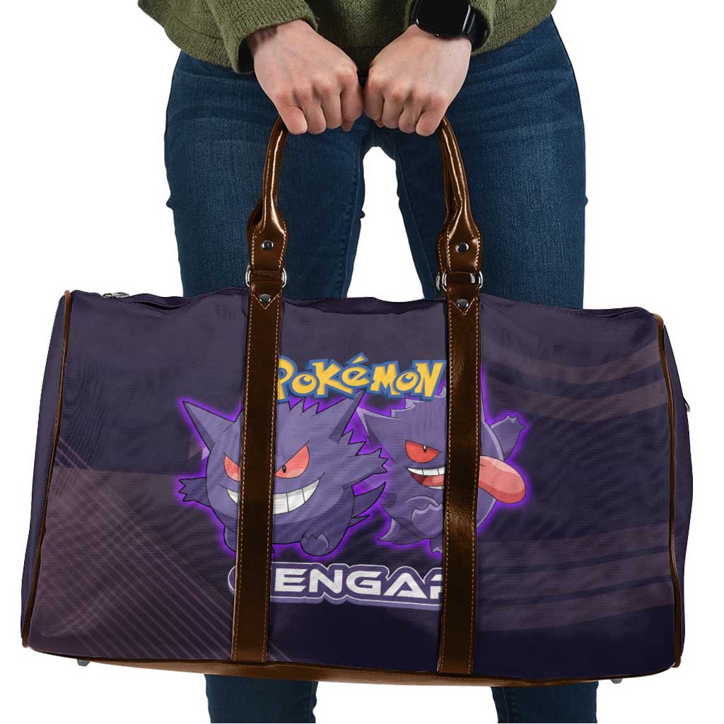 Gengar Poké Travel Bag Neon Shadow Anime Glow Style