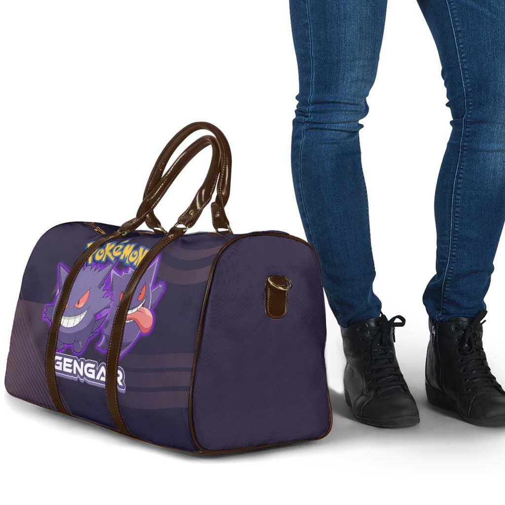 Gengar Poké Travel Bag Neon Shadow Anime Glow Style