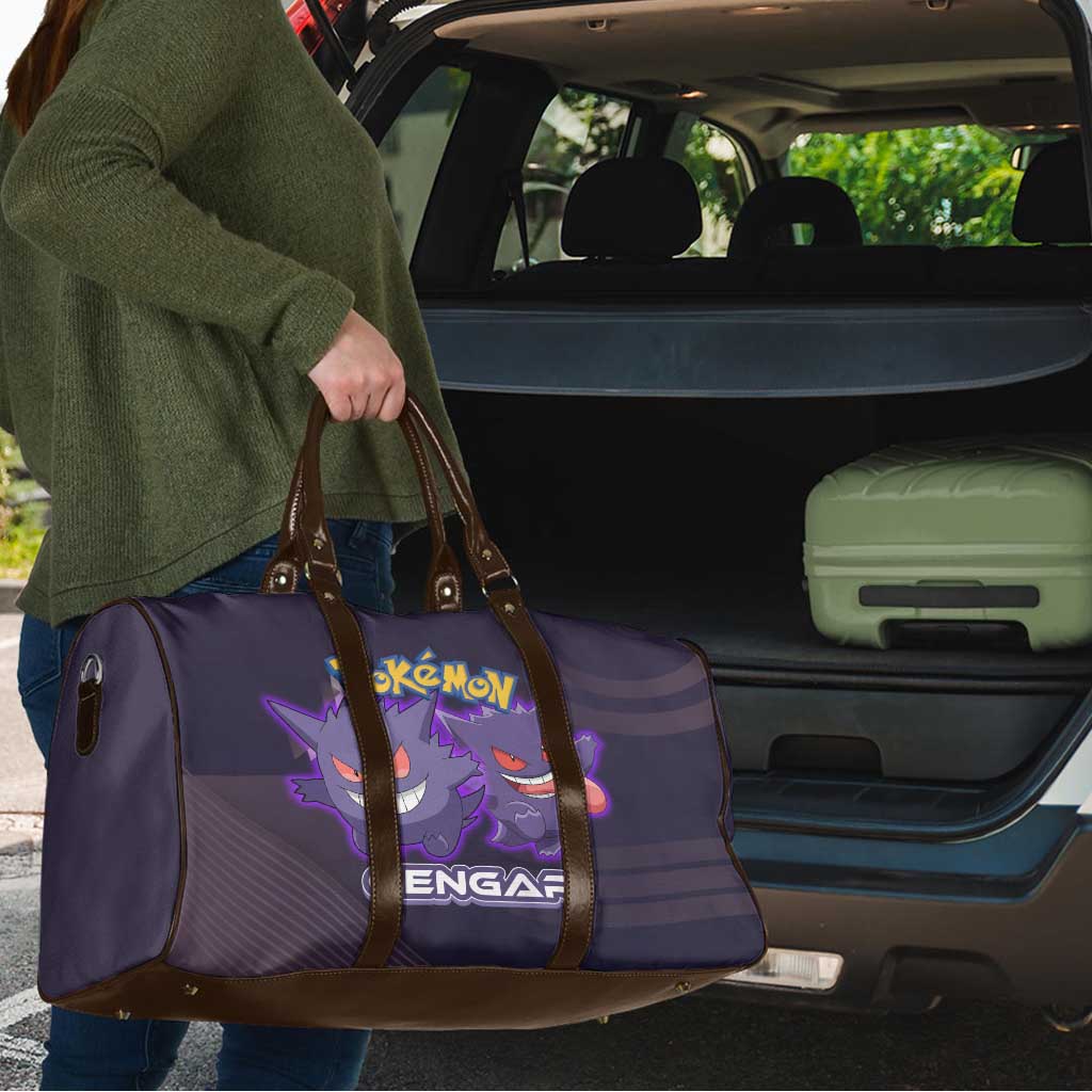 Gengar Poké Travel Bag Neon Shadow Anime Glow Style