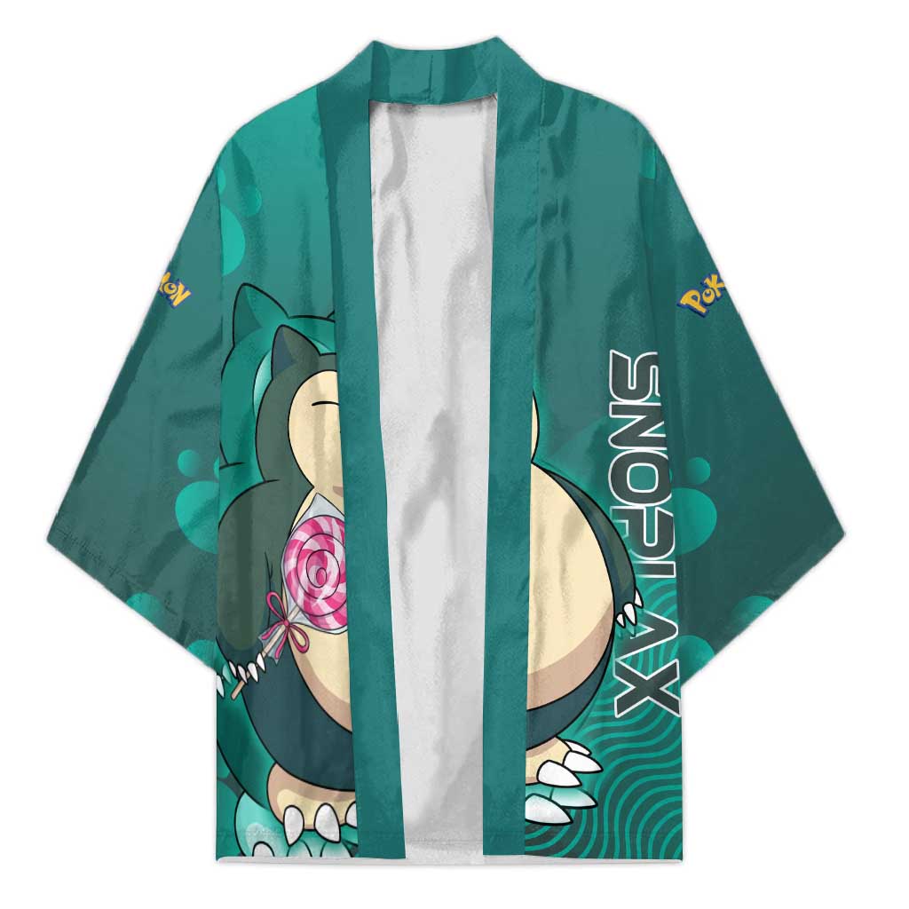 Snorlax Poké Kimono Chill Mint Cartoon Bubble Style