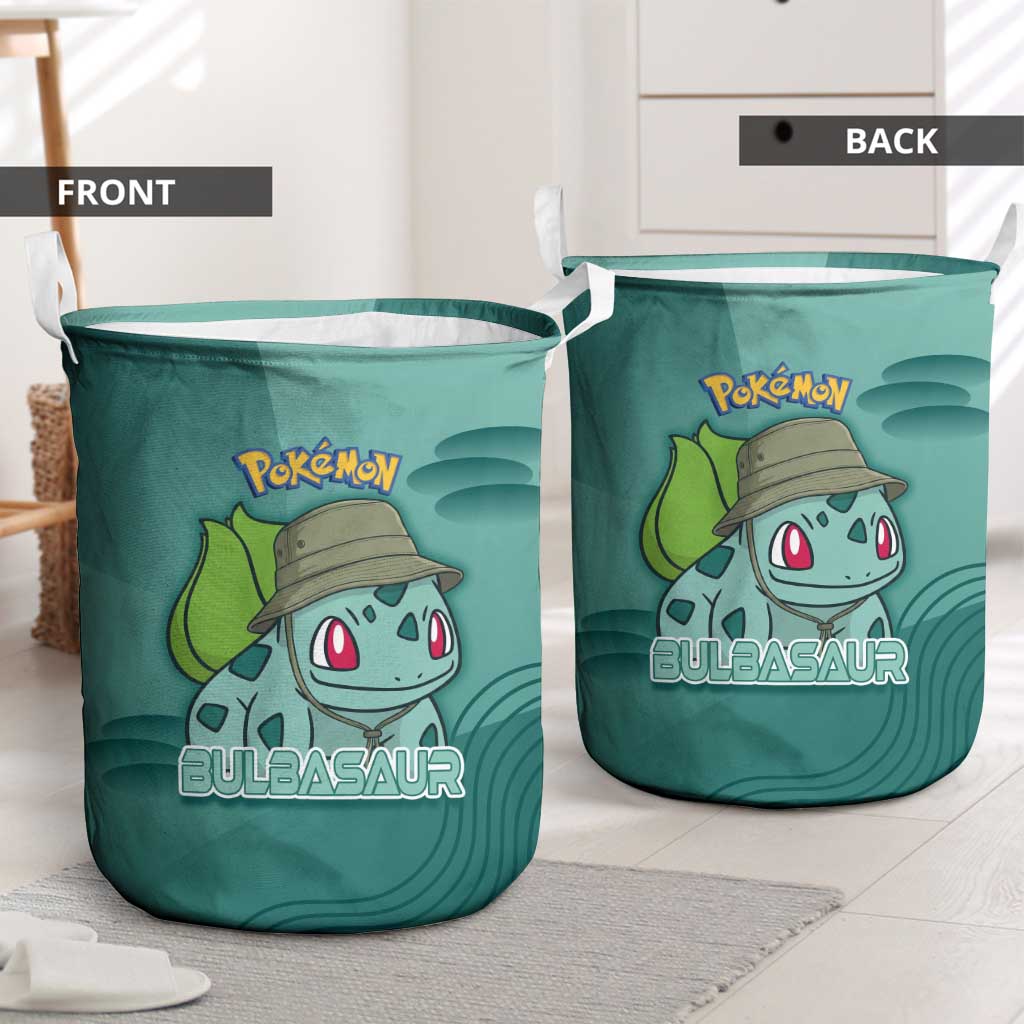Bulbasaur Poké Laundry Basket Explorer Jungle Chibi Style