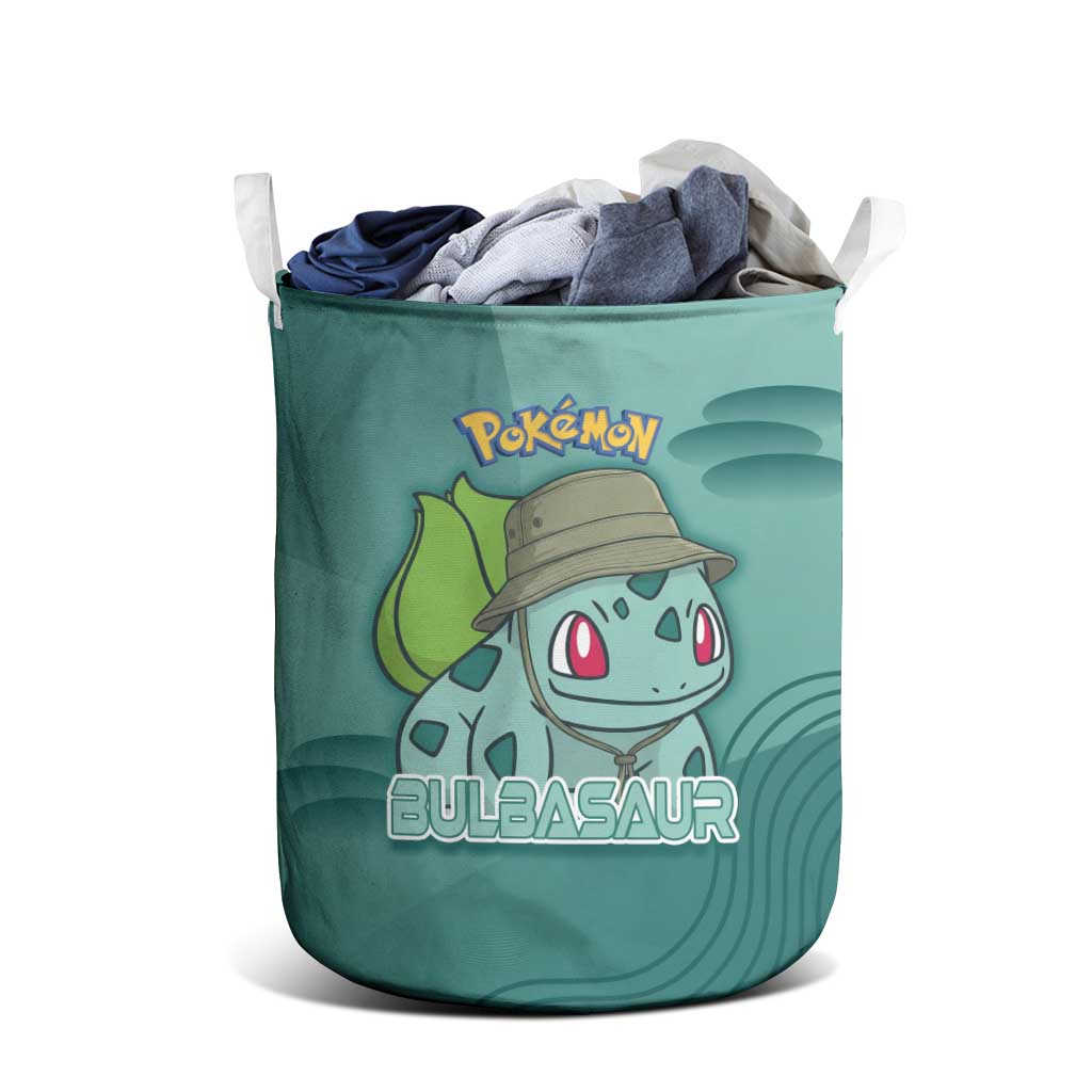 Bulbasaur Poké Laundry Basket Explorer Jungle Chibi Style