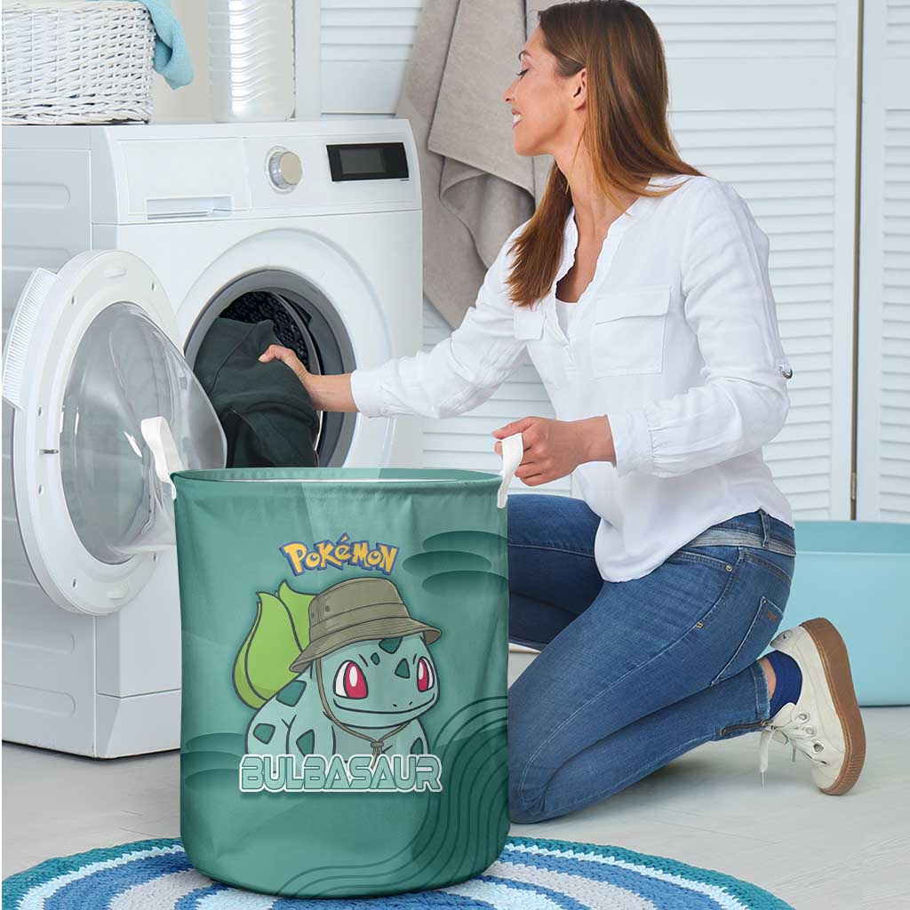 Bulbasaur Poké Laundry Basket Explorer Jungle Chibi Style