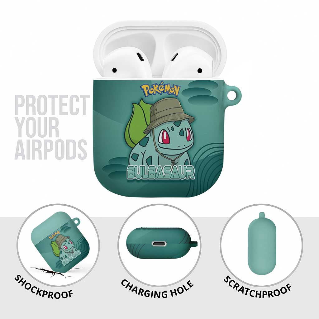 Bulbasaur Poké AirPods Case Explorer Jungle Chibi Style