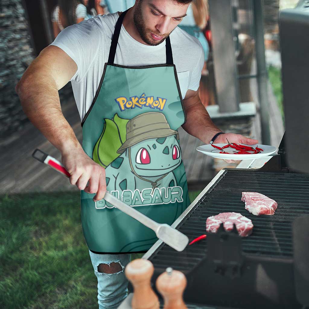Bulbasaur Poké Apron Explorer Jungle Chibi Style